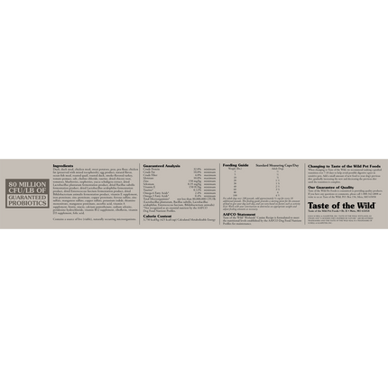 Taste of the Wild Wetlands Dry Dog Food with Wild Fowl 5.6 kg