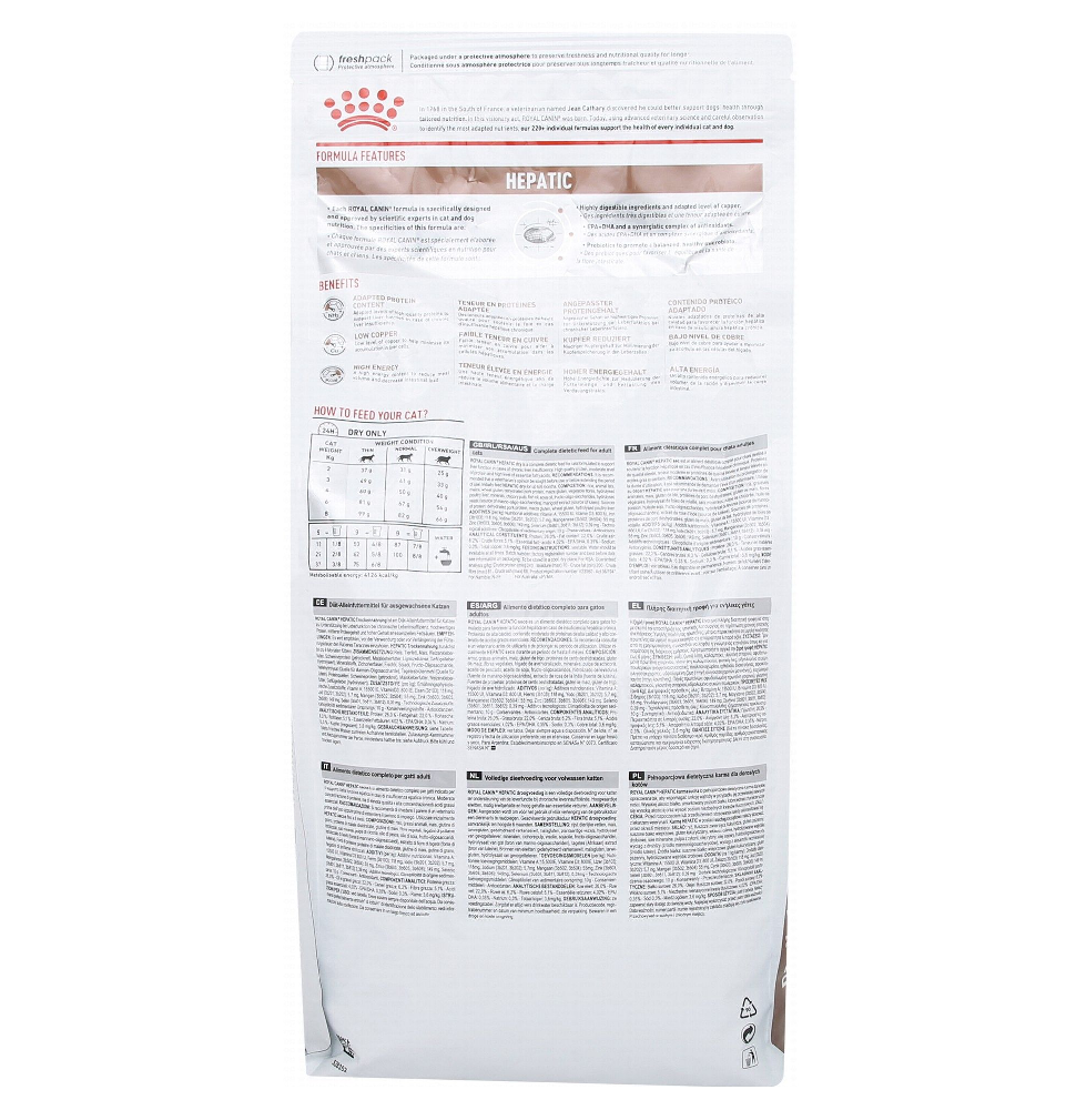 Royal Canin Hepatic Dry Food for cat 2 kg