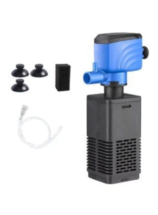 Xinxiu Fish Xinxiu WP-308FF 3-in-1 Aquarium Internal Filter 35W – Submersible Fish Tank Water Pump and Filtration System