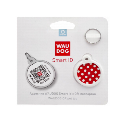 Print Smart ID Pet Tag Wau Dog Multicolored Wonderwoman