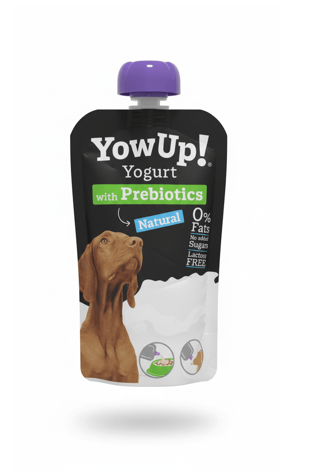 YOW UP Dog YowUp Yogurt for Dogs with Prebiotics Natural Flavor 115g