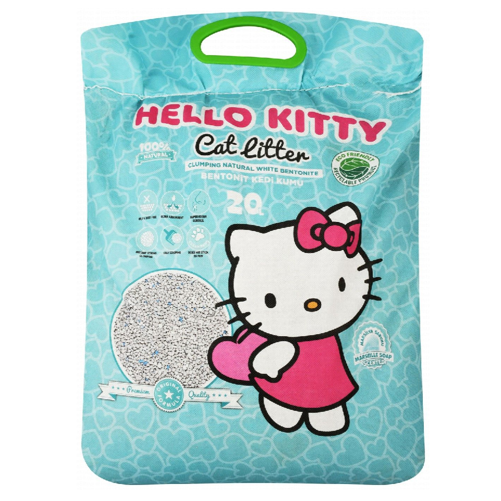 Hello Kitty White Bentonite Clumping Cat Litter Marseille Soap 20 L