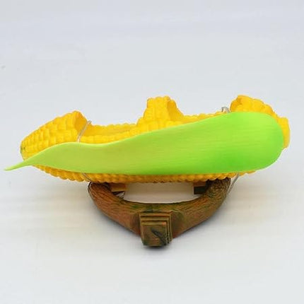 Ziggy Pupps Bird Corn Shape Bird Feeder Bowl for Small Parrots