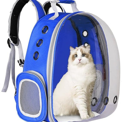 Ziggy Pupps Cat Back Bag For Cat blue