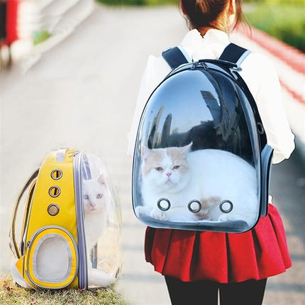Ziggy Pupps Cat Back Bag For Cat Pink