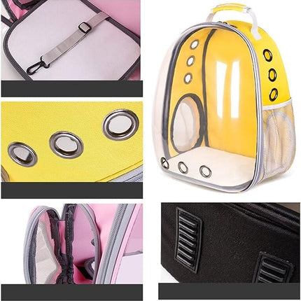 Ziggy Pupps Cat Back Bag For Cat Pink