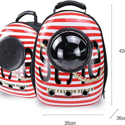 Ziggy Pupps Cat Breathable Pet Carrier Backpack for Travel and Outdoors