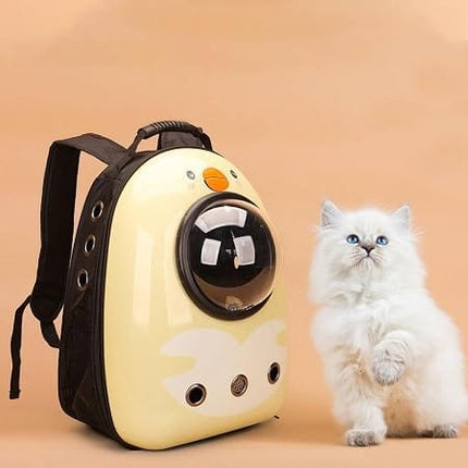 Ziggy Pupps Cat Breathable Pet Carrier Backpack for Travel and Outdoors