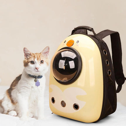Ziggy Pupps Cat Breathable Pet Carrier Backpack for Travel and Outdoors