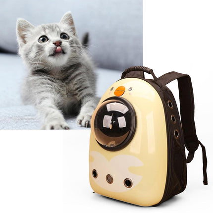 Ziggy Pupps Cat Breathable Pet Carrier Backpack for Travel and Outdoors