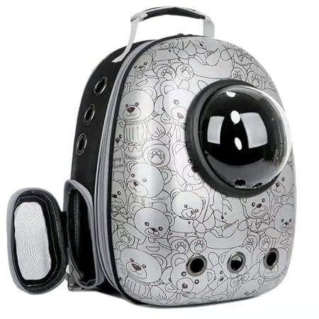 Ziggy Pupps Cat Breathable Pet Carrier Backpack for Travel and Outdoors