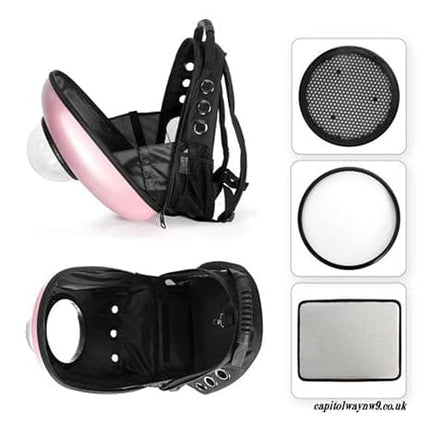 Ziggy Pupps Cat Breathable Pet Carrier Backpack for Travel and Outdoors