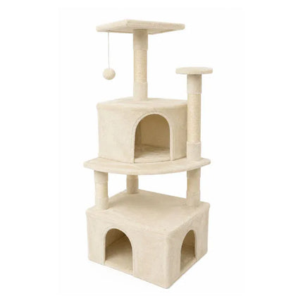Ziggy Pupps Cat Cat Activity Tower 120x55 cm Scratching Post and Play Center