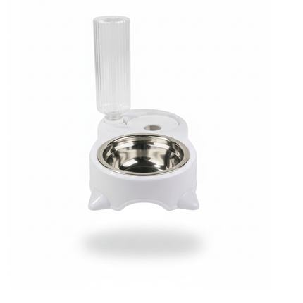 Ziggy Pupps Cat Cat Bowl Double Bowl Automatic Drinker