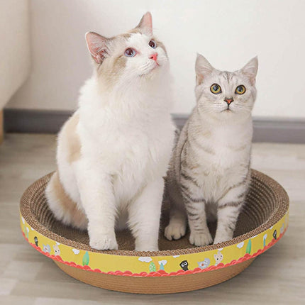 Ziggy Pupps Cat cat bowl with built in scratchers