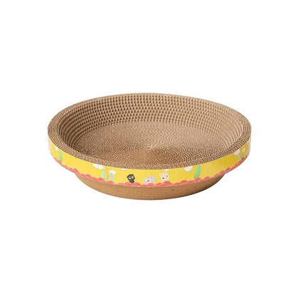 Ziggy Pupps Cat cat bowl with built in scratchers