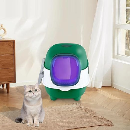 Ziggy Pupps Cat Cat Litter Box for Cats Easy to Clean Size  56× 39 × 40cm