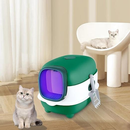 Ziggy Pupps Cat Cat Litter Box for Cats Easy to Clean Size  56× 39 × 40cm