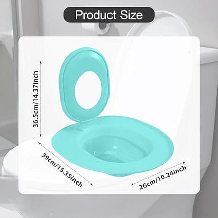 Ziggy Pupps Cat Cat Toilet Training System Reusable Litter Box Trainer and Potty Training Seat for Cats and Kittens Blue