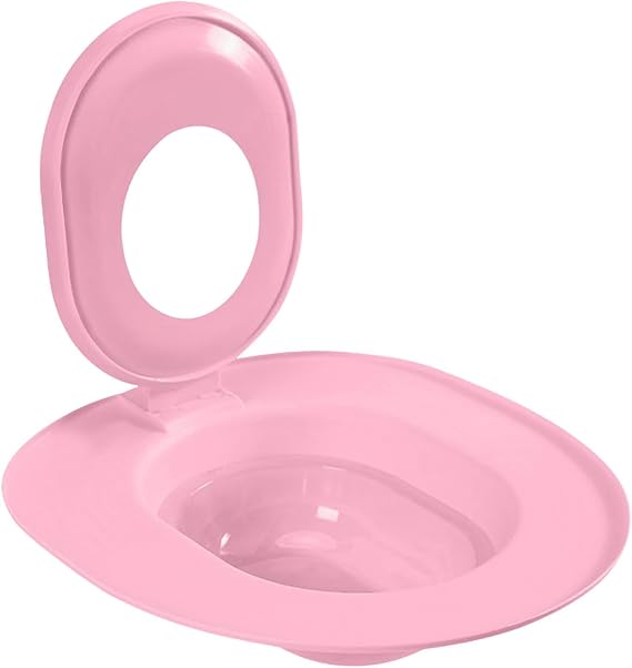 Ziggy Pupps Cat Cat Toilet Training System Reusable Litter Box Trainer and Potty Training Seat for Cats and Kittens Pink