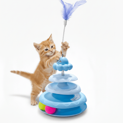 Ziggy Pupps Cat Cat Toy Interactive Indoor