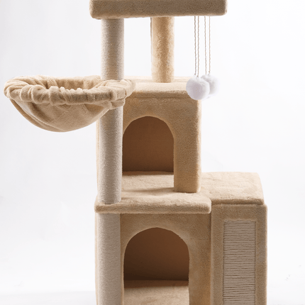 Ziggy Pupps Cat Cat Tree Platform With Indoor Scratches And Posts medium