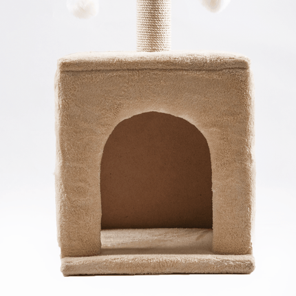 Ziggy Pupps Cat Cat Tree Platform With Indoor Scratches And Posts X small