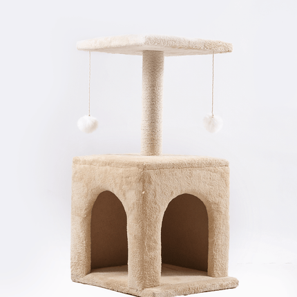 Ziggy Pupps Cat Cat Tree Platform With Indoor Scratches And Posts X small