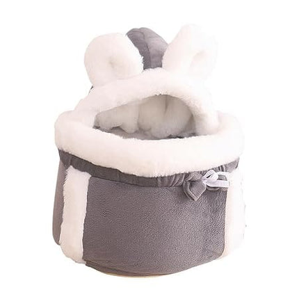 Ziggy Pupps Cat Cats Carrier Bag Warm Flannel Carrying Pets Small