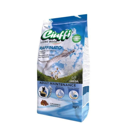 Ziggy Pupps Cat Ciuffi Dry Food For Cats Adult Complete Salmon 2Kg