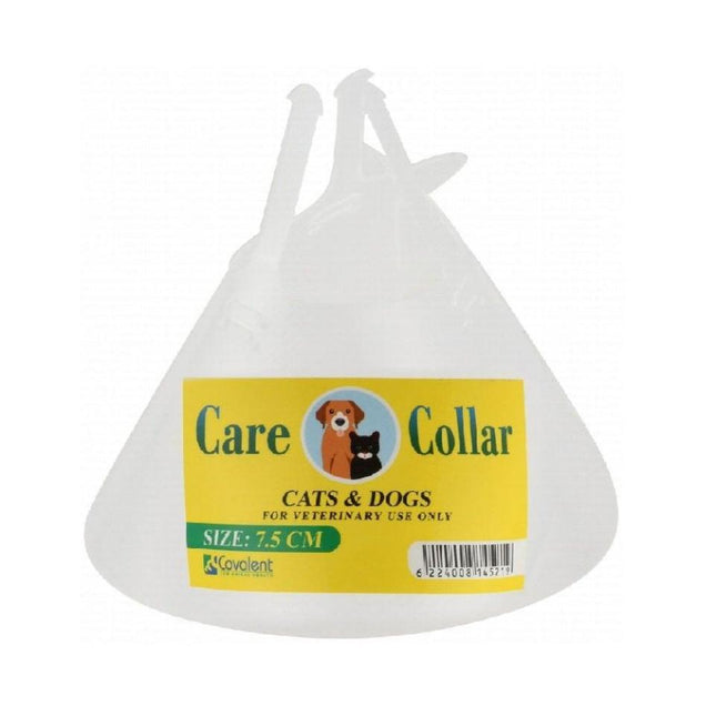 Ziggy Pupps Cat Covalent White 7.5cm Protective Pet Collar