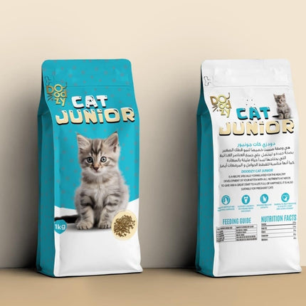 Ziggy Pupps Cat Doodzy Dry Food for junior Cats1kg