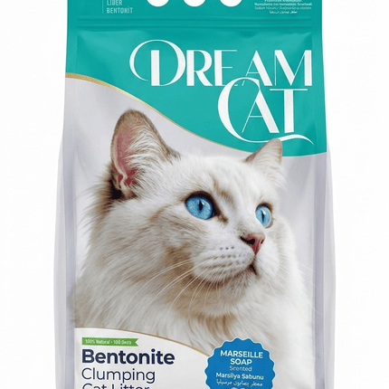 Ziggy Pupps Cat Dream Cat Bentonite Clumping Cat Litter Marseille Soap Scent 20 L
