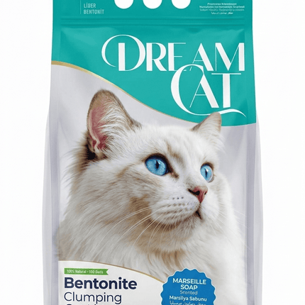 Ziggy Pupps Cat Dream Cat Bentonite Clumping Cat Litter Marseille Soap Scent 5 L