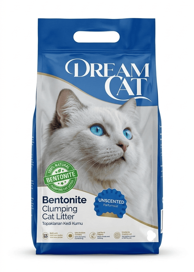 Ziggy Pupps Cat Dream Cat Bentonite Clumping Cat Litter unScented 10 L