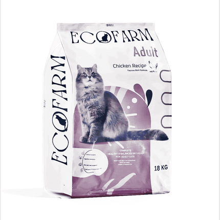 Ziggy Pupps Cat Eco Farm Dry Food For Adult Cat 18 kg