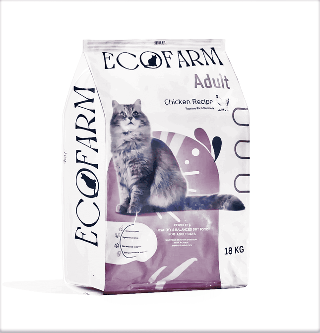 Ziggy Pupps Cat Eco Farm Dry Food For Adult Cat 18 kg