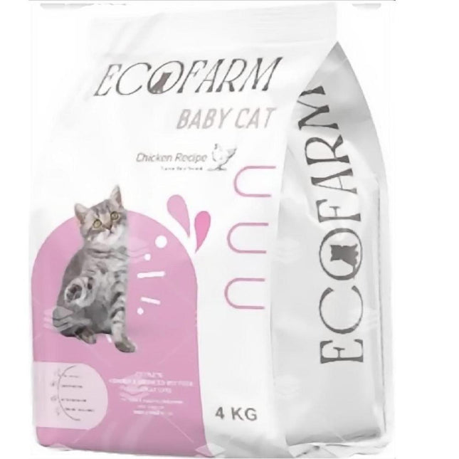 Ziggy Pupps Cat Ecofarm Dry Food with Chicken for Kittens 4 kg
