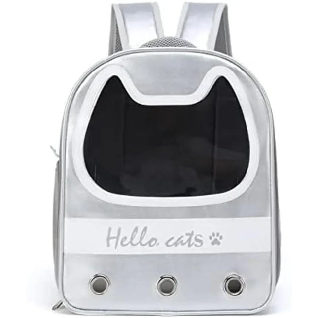 Ziggy Pupps Cat Glaceon Net bag Pet carrier for Cat and Dog Silver