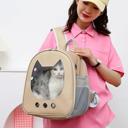 Ziggy Pupps Cat Glaceon Net bag Pet carrier for Cat and Dog Silver Mint green
