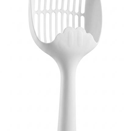 Ziggy Pupps Cat Heavy Duty Pet Litter Sifter Matte White Finish