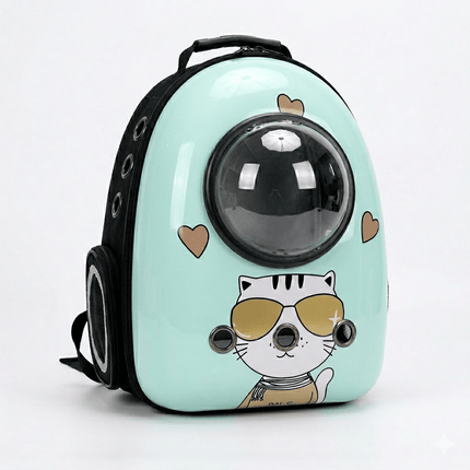 Ziggy Pupps Cat Himalaya Animation Chic Cat Back pag  Breathable Comfortable Pet Carrier for Travel