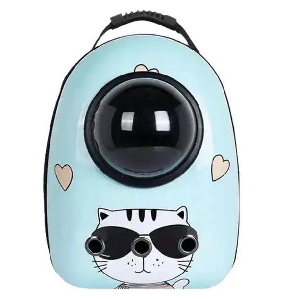 Ziggy Pupps Cat Himalaya Animation Chic Cat Back pag  Breathable Comfortable Pet Carrier for Travel