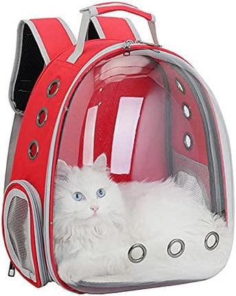 Ziggy Pupps Cat Himalaya Back Bag For Cat Red