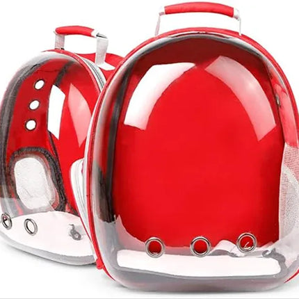 Ziggy Pupps Cat Himalaya Back Bag For Cat Red
