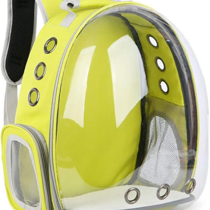 Ziggy Pupps Cat Himalaya Back Bag For Cat yellow