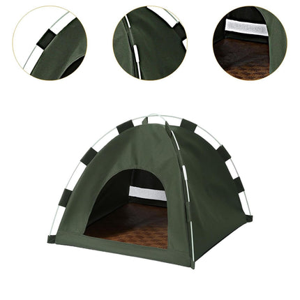 Ziggy Pupps Cat Himalaya Tent For Pets Size Large Green