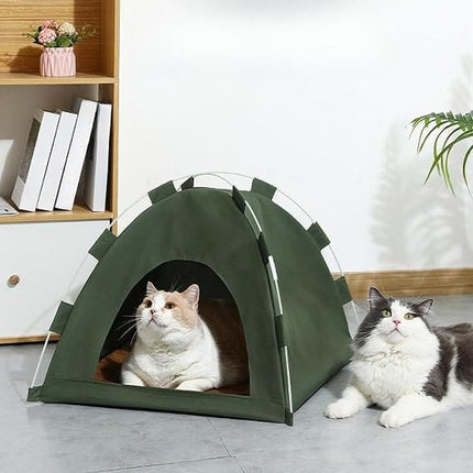 Ziggy Pupps Cat Himalaya Tent For Pets Size Large Green