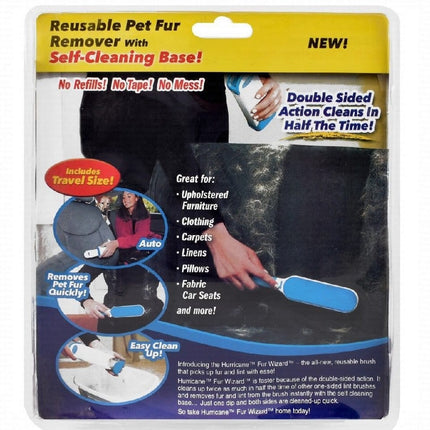 Ziggy Pupps Cat Hurricane Fur Wizard Self Cleaning Base Hair Remover 3Ps
