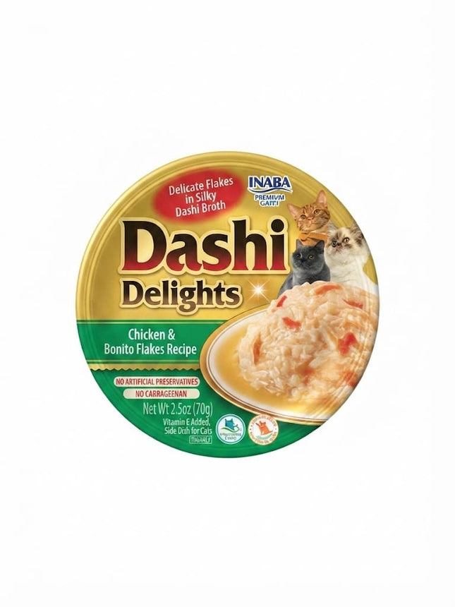 Ziggy Pupps Cat Inaba Dashi Delights Wet Cat Food Chicken And Bonito Flakes Recipe 70g